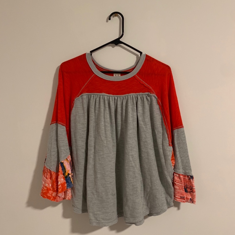 Free People Flowy Short Sleeve